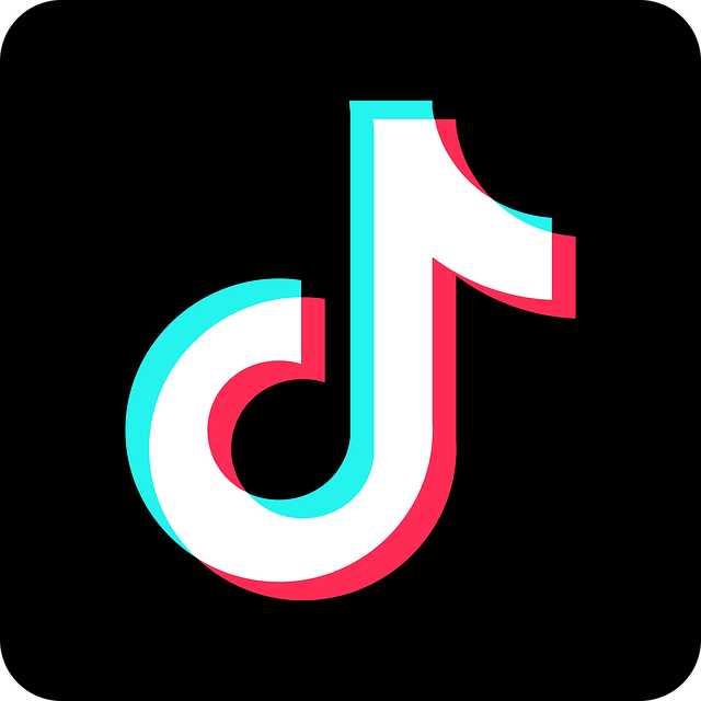 tiktok, tiktok logo, tiktok button